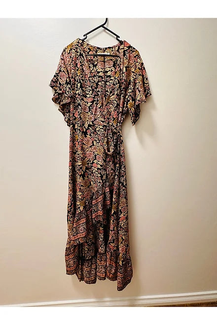 Bella Wrap Dress - Vintage Rose - @Saucy Ladies