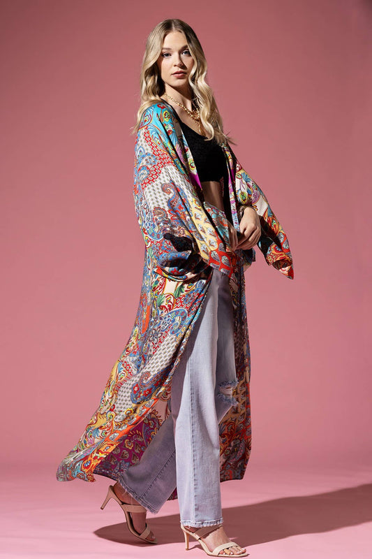 Valentina Maxi Length Kimono by Urbanista