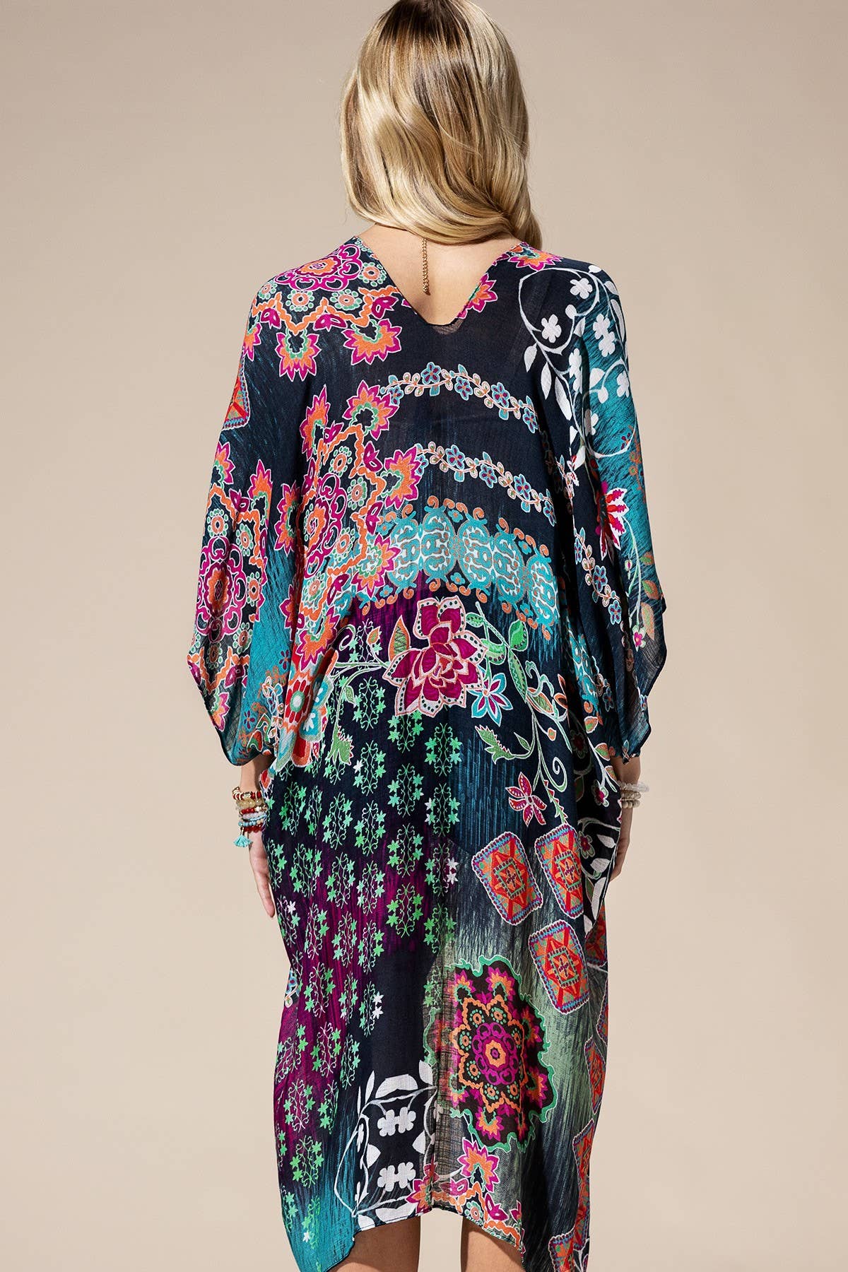 Night Garden Multi Kimono by Urbanista