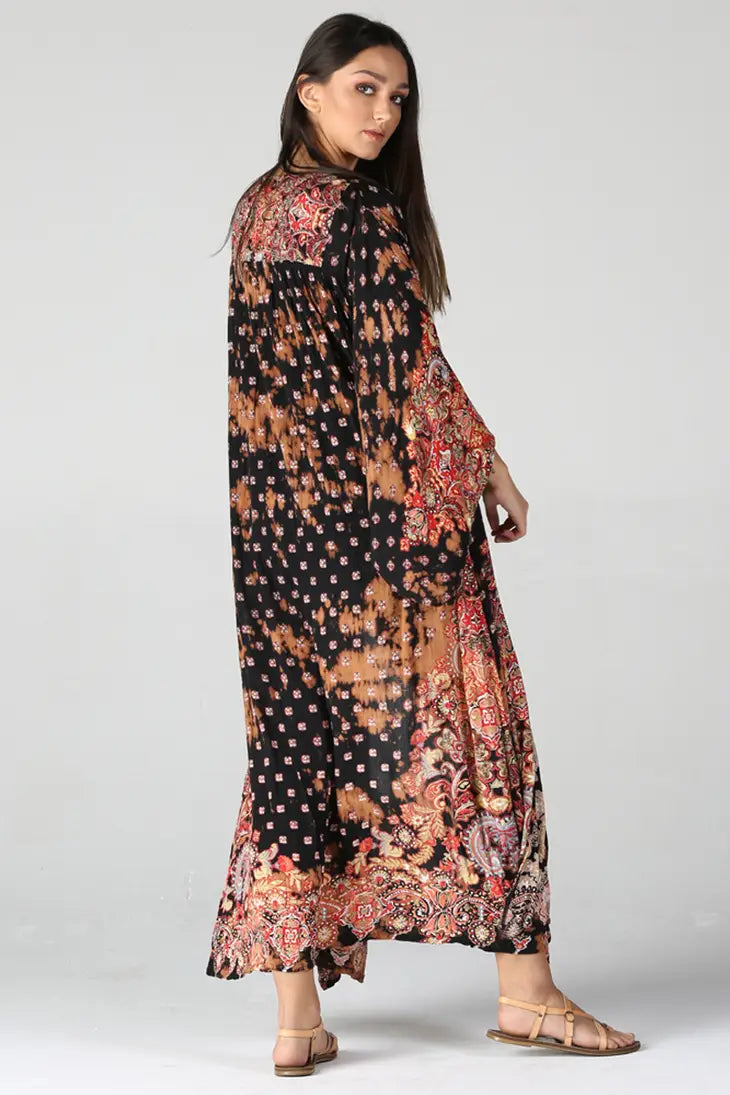 Katya Boho Maxi Kimono Duster - @Saucy Ladies
