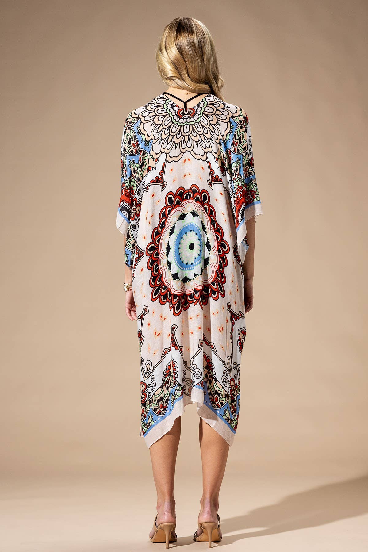 Red Mandala Kimono