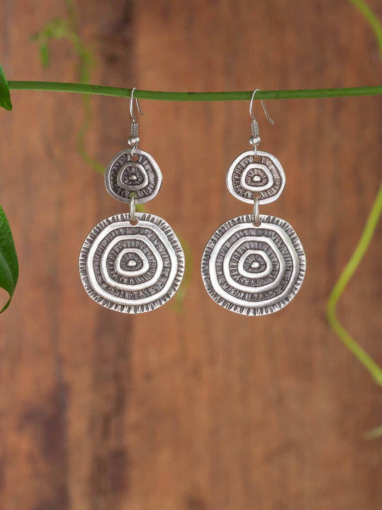 Ring of Fire Dangle Earring by TABOO FASHION