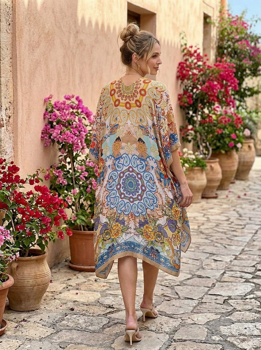 Golden Mandala Kimono