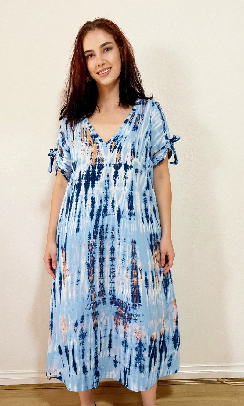 Mykonos Kaftan - Tie Dye by Sundrenched