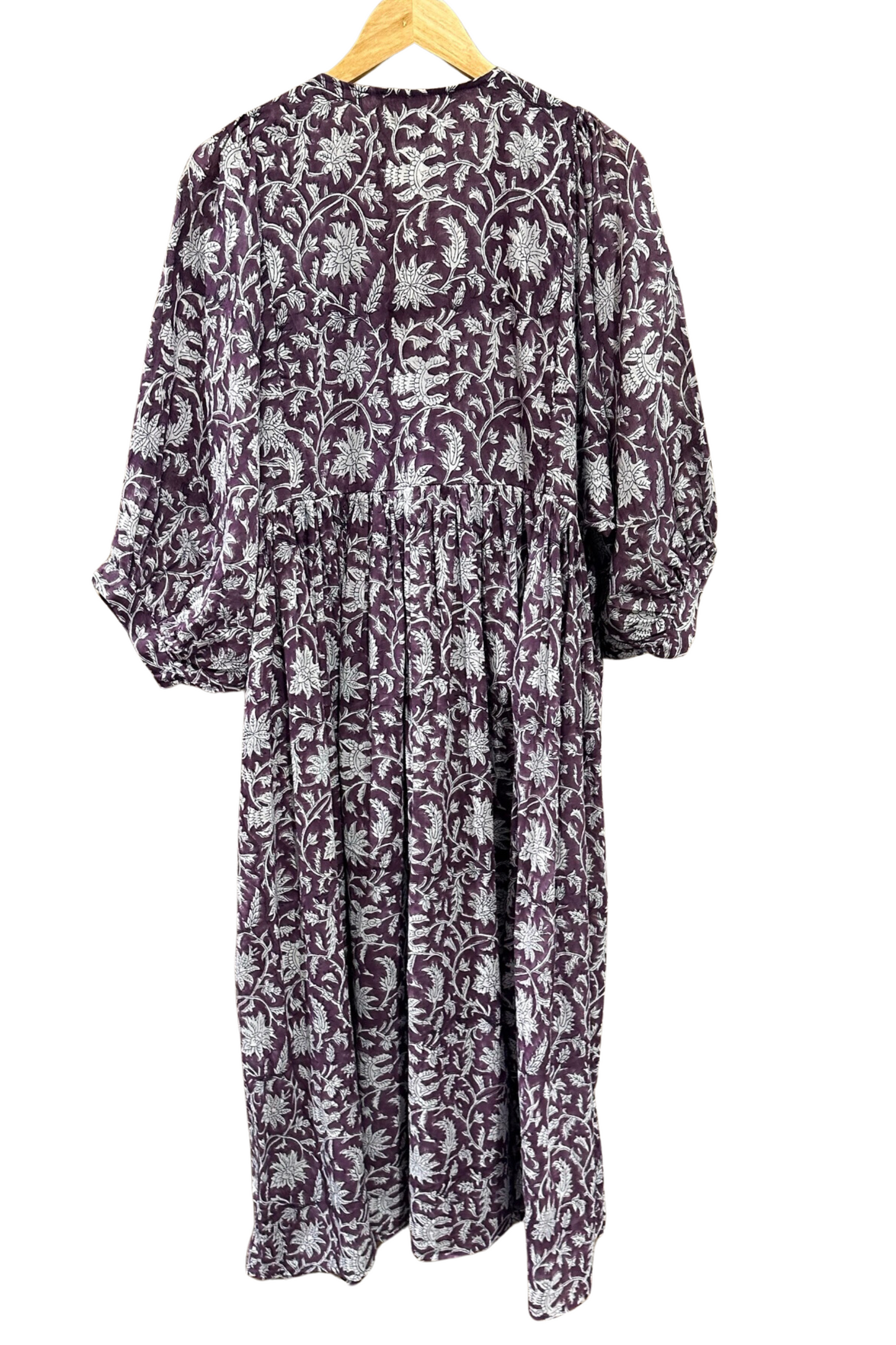 Aaliyah Block Printed Cotton Maxi Dress - @Saucy Ladies