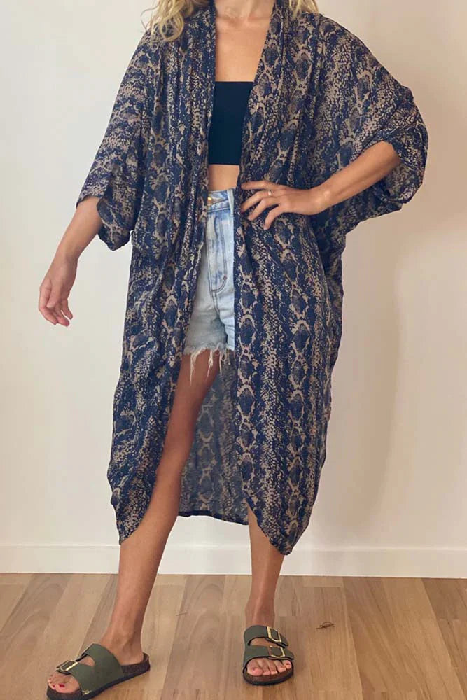 Georgia Long Cape Kimono - @Saucy Ladies