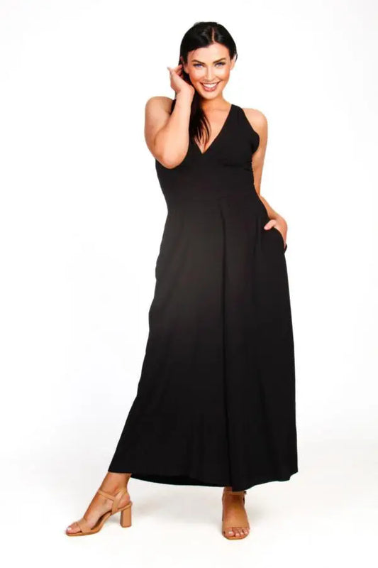 Cinta Jumpsuit - Black or Latte by Ombak