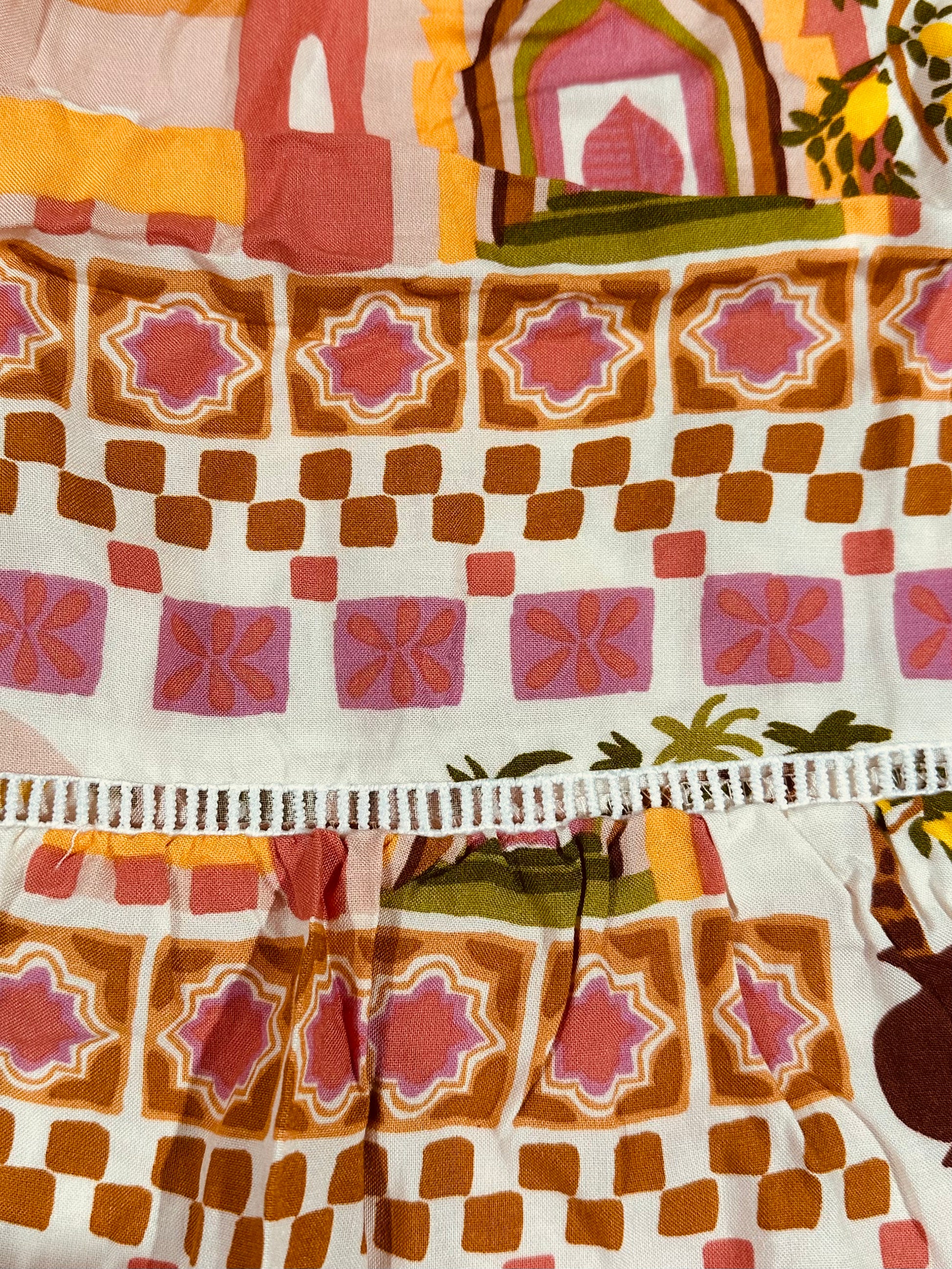 Andie Maxi Skirt in Cypress Print by Miracle Fashion