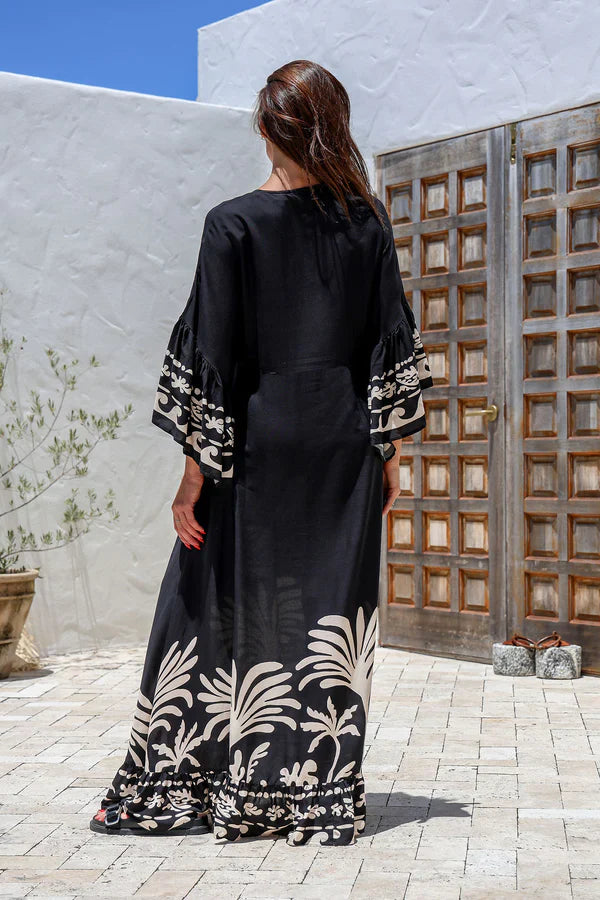 Noir Palm Maxi - @Saucy Ladies