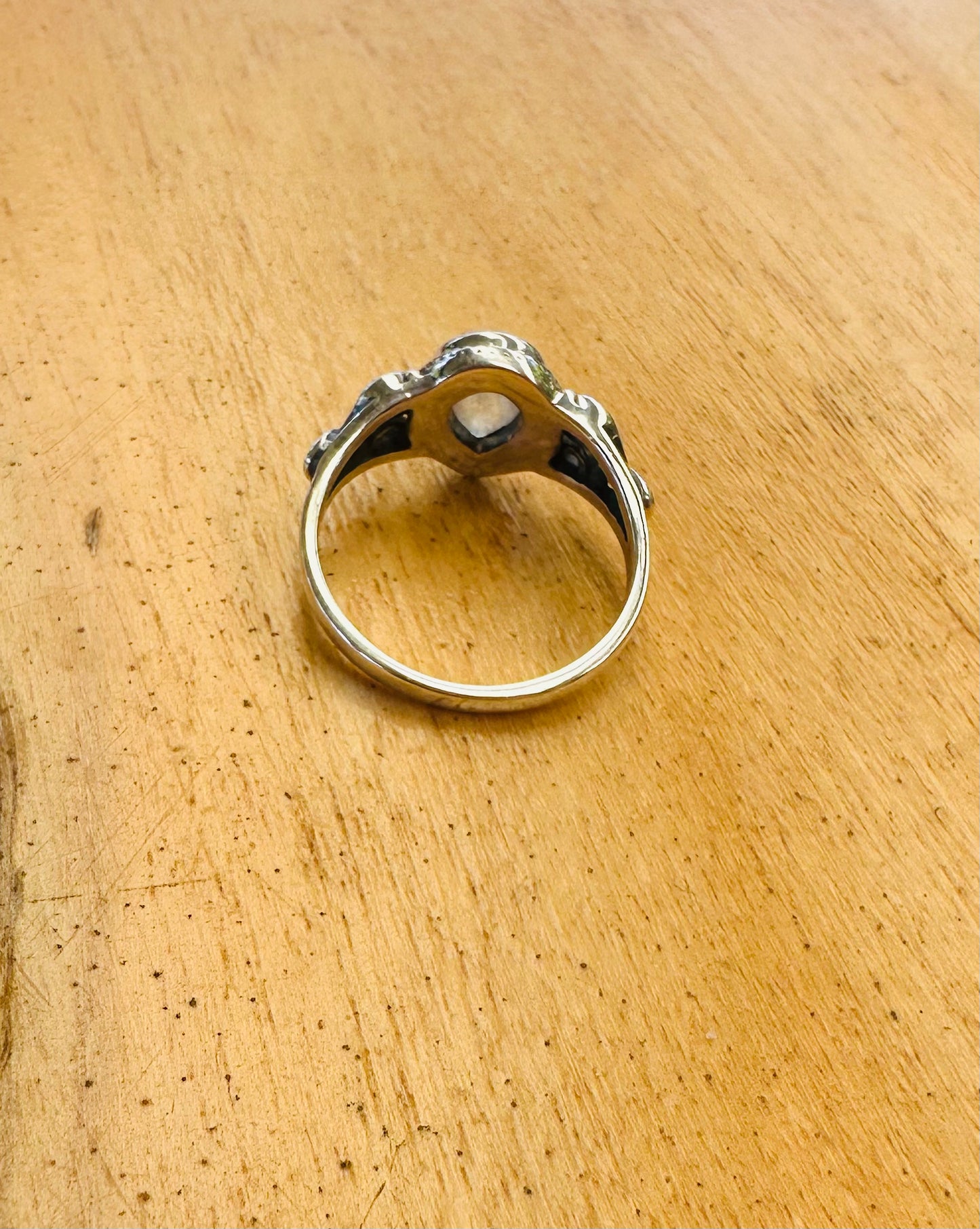Sterling Silver Moonstone Ring US7 by Boho Rhapsody