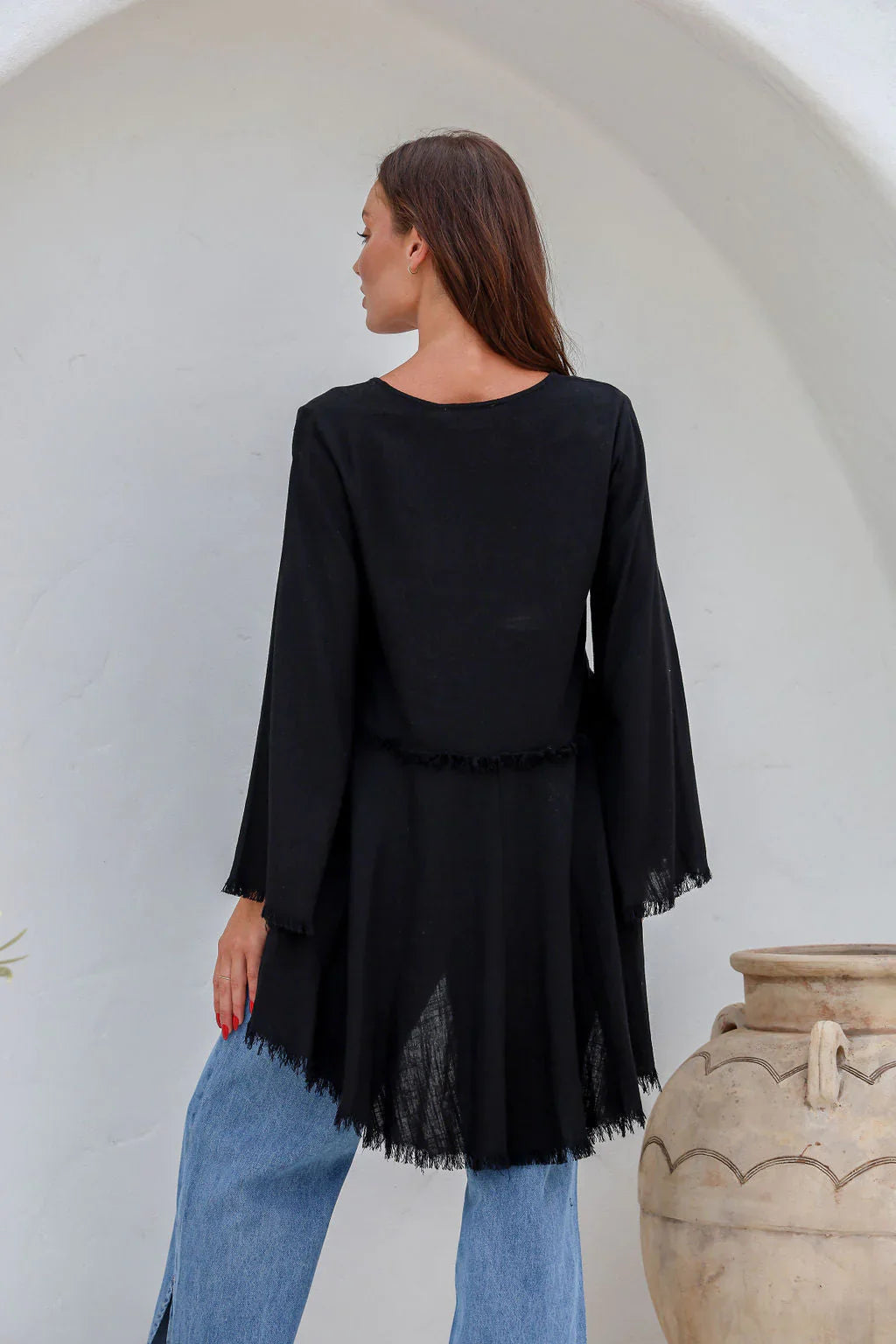 Biba Fray Hi Lo Top - @Saucy Ladies