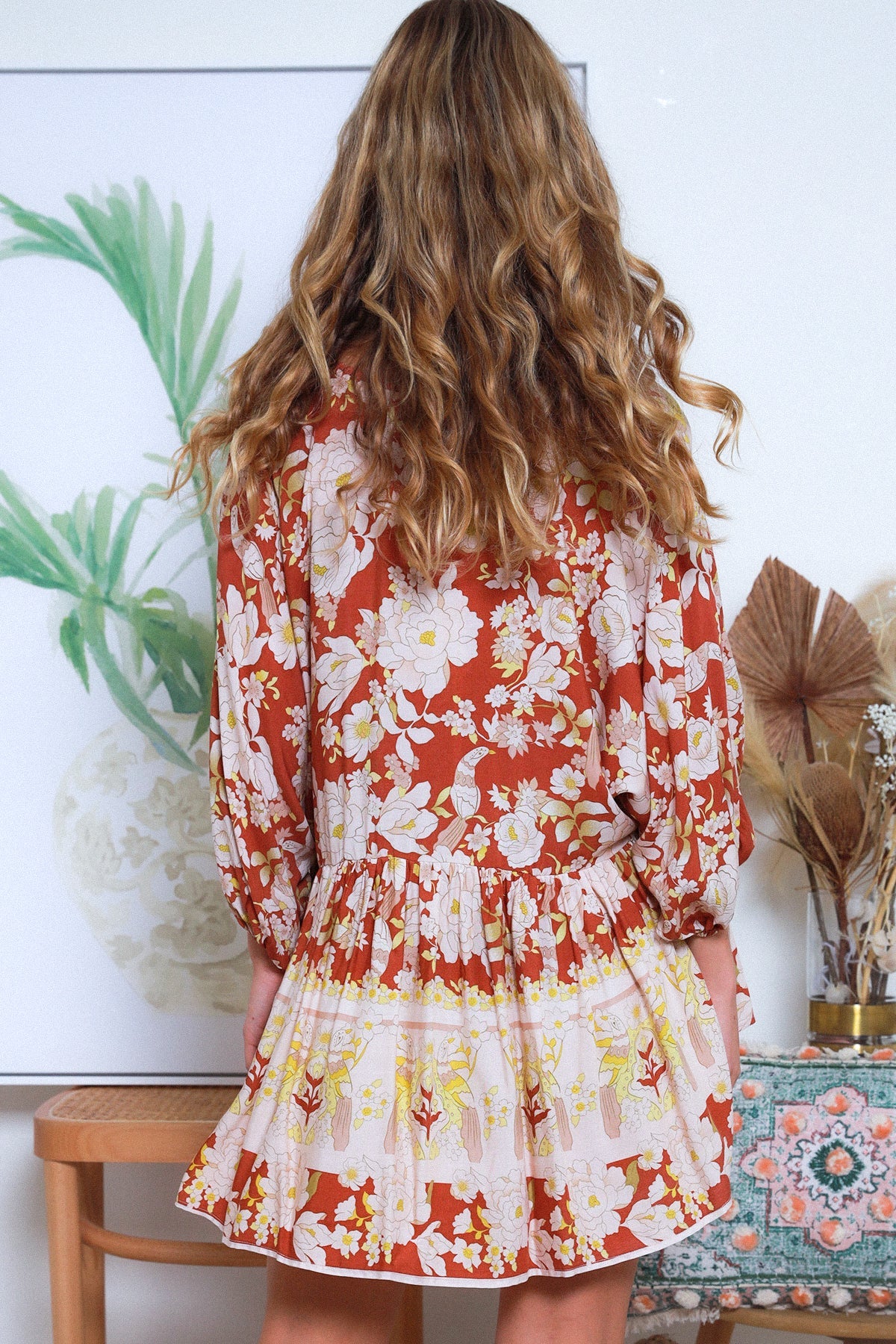 Joy Boho 3/4 Sleeve Top