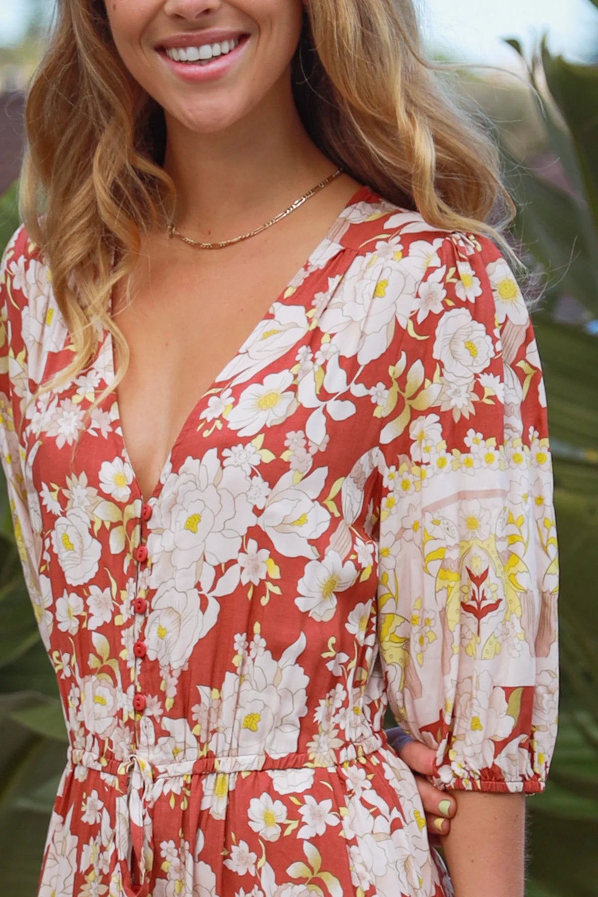 Joy Bohemian Boho Maxi Dress 8