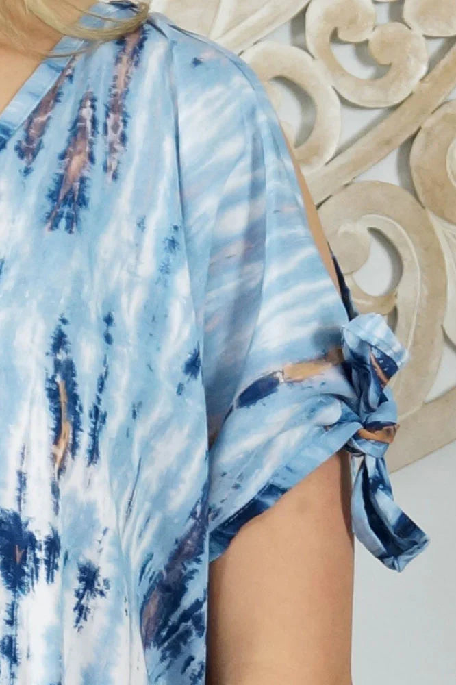 Mykonos Kaftan - Tie Dye by Sundrenched
