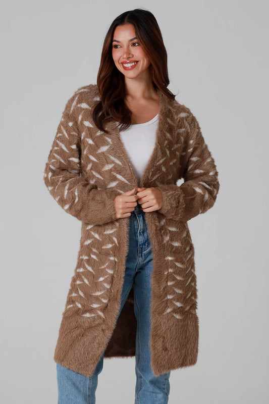 Solene Textured Coatigan