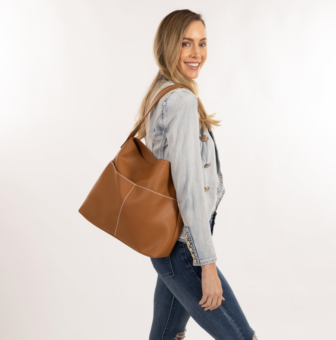 Sophia PU Shoulder Bag