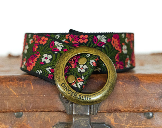 Ginger Blue - Super Bloom Pink Belt by Ginger Blue