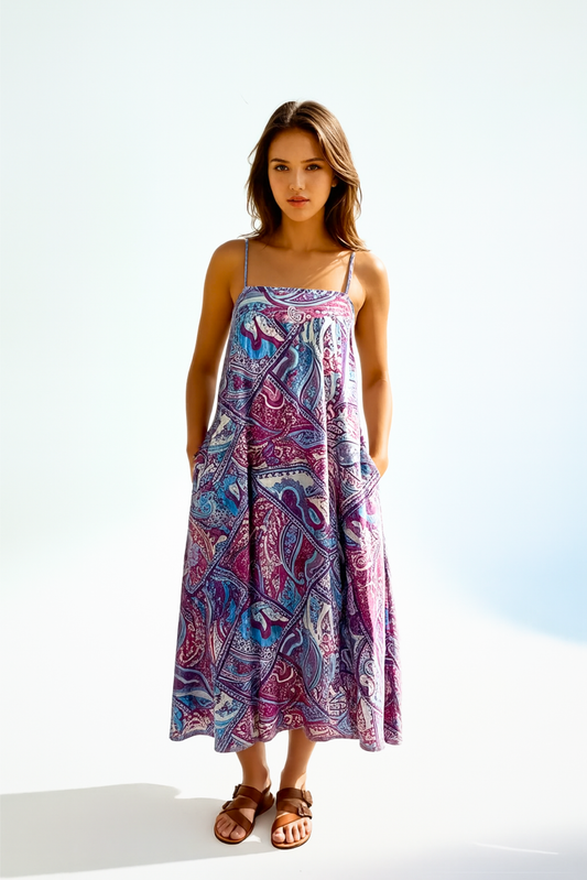 Willow Dress – Paisley Summer