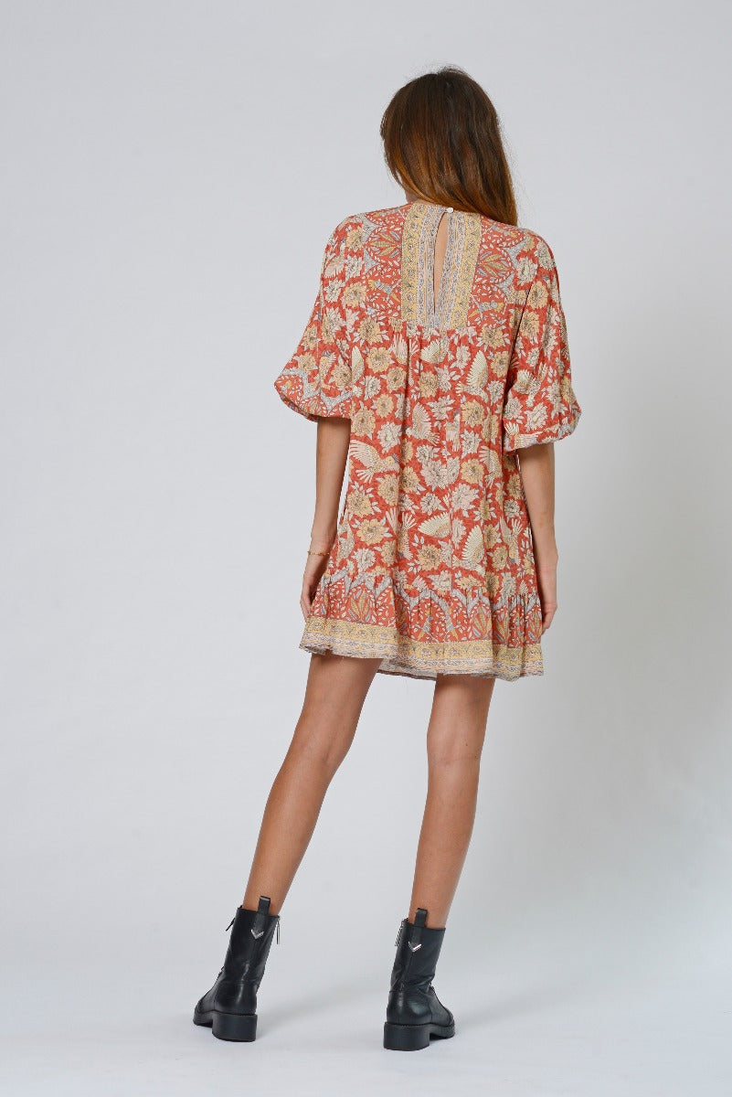 Peace Boho Mini Dress