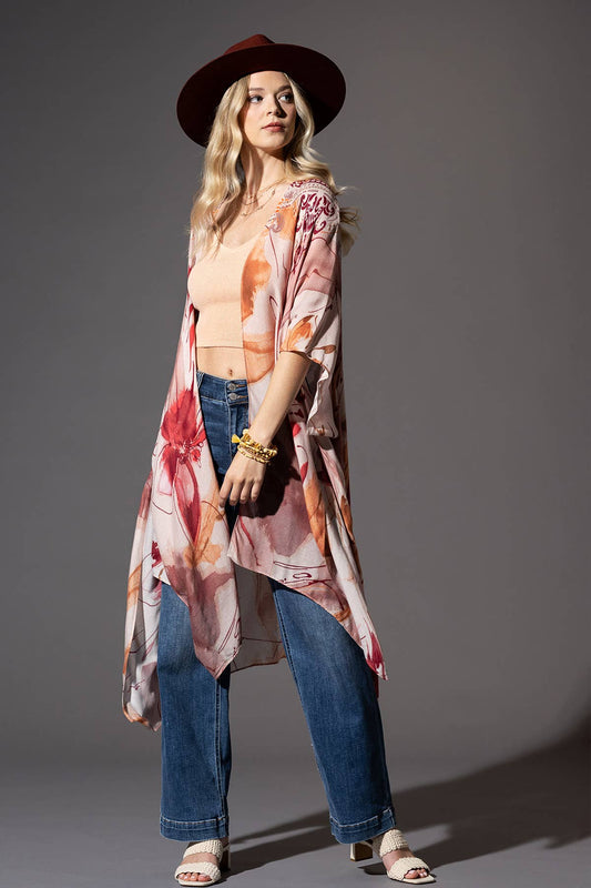 Arras Floral Kimono by Urbanista