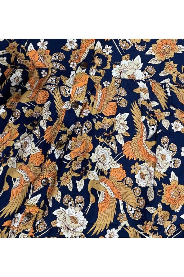 Bella Wrap Dress - Navy by Boho Rhapsody