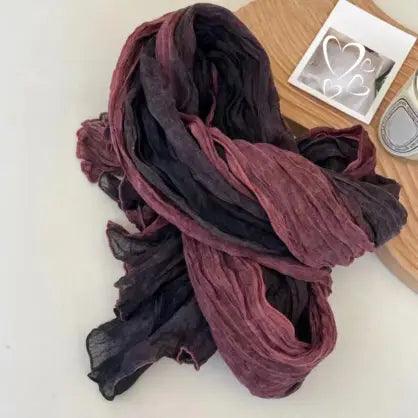 Wanderlust Cotton Scarf - Sugar Plum