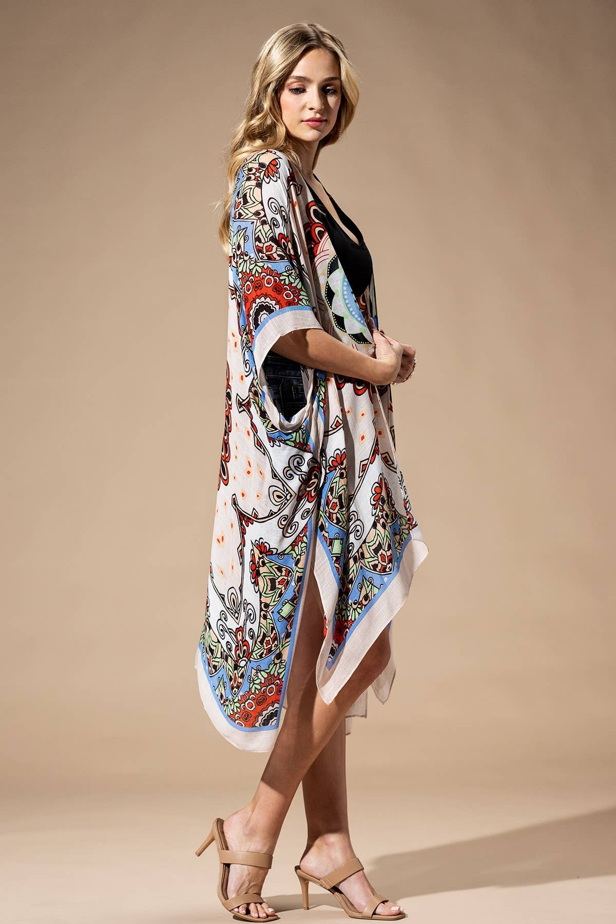 Red Mandala Kimono