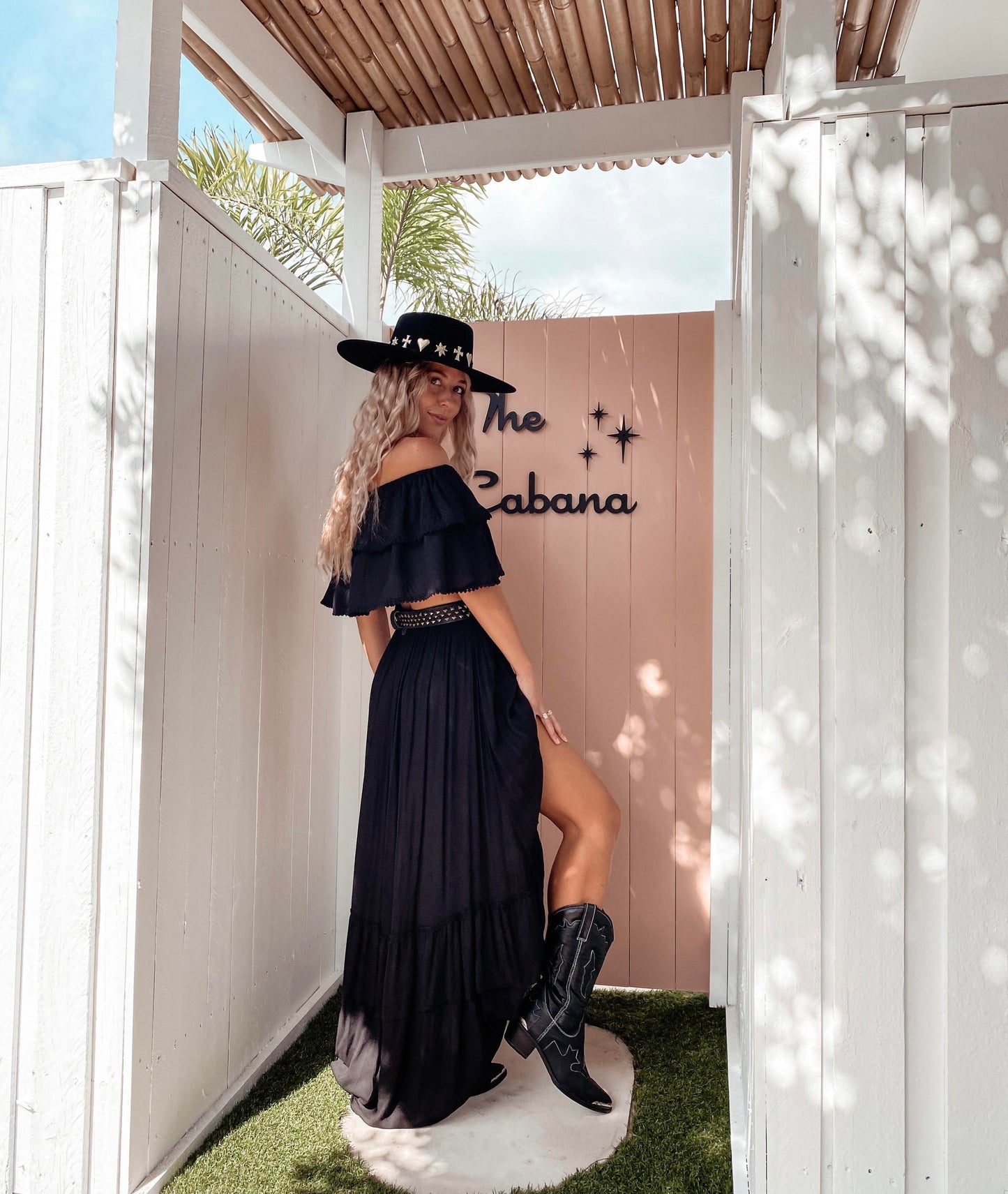 Cabo Boho Blouse - Noir - @Saucy Ladies