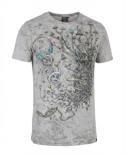 Plazmalab Shroombeard Tee - Desert Wash