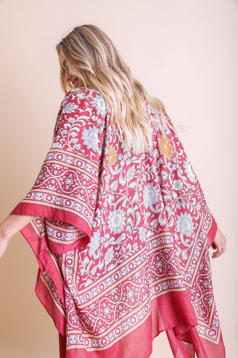 Touch of Morroco Tapestry Tassel Kimono