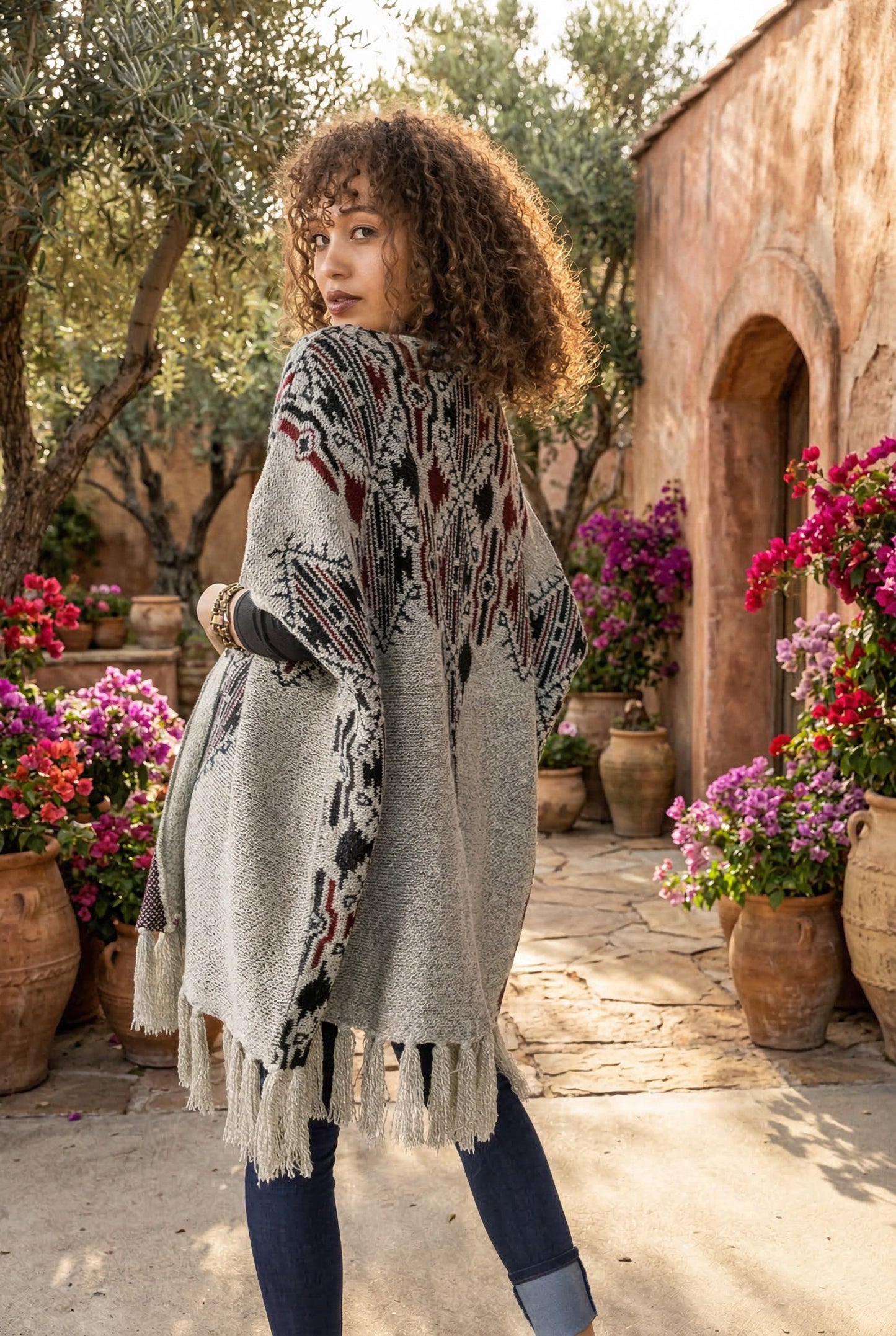 Hazel Argyle Ruana