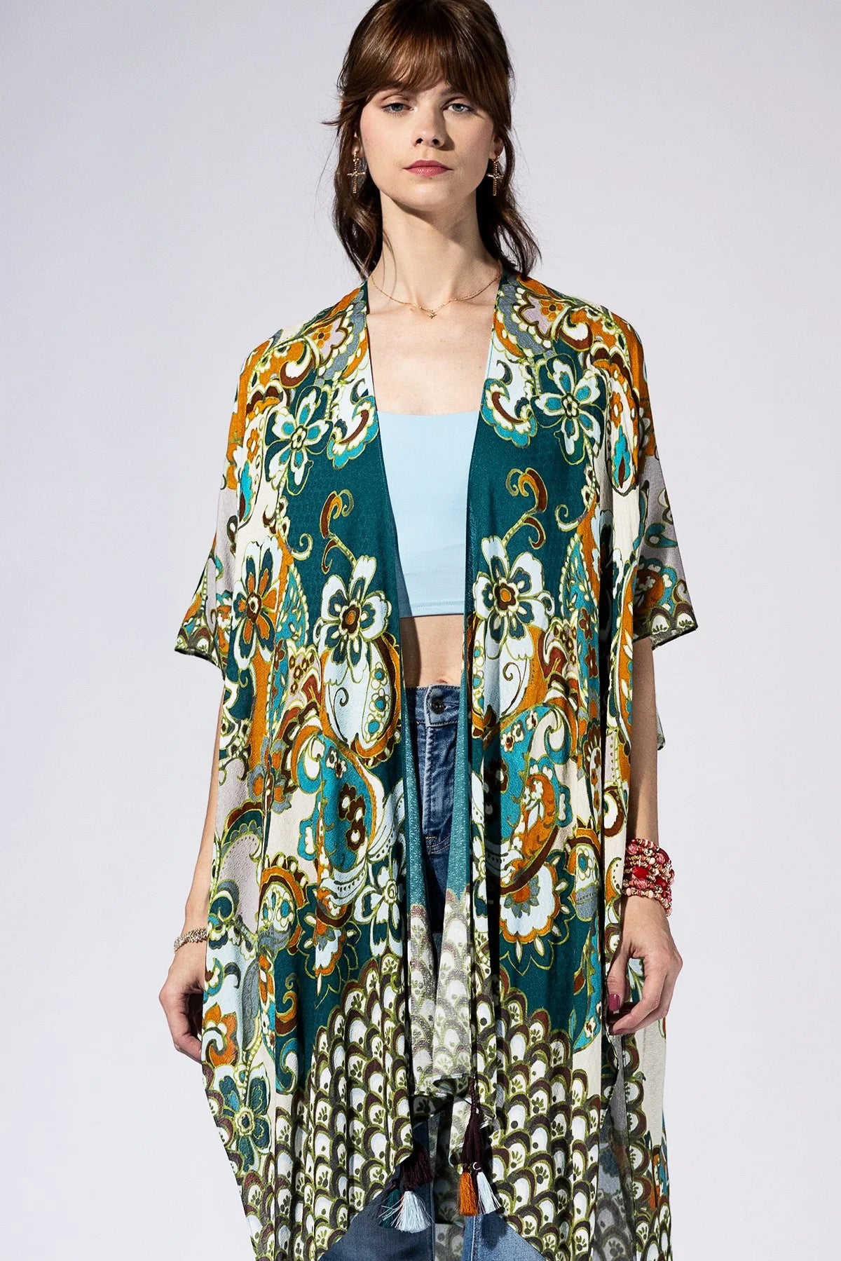 Botanical Passage Kimono