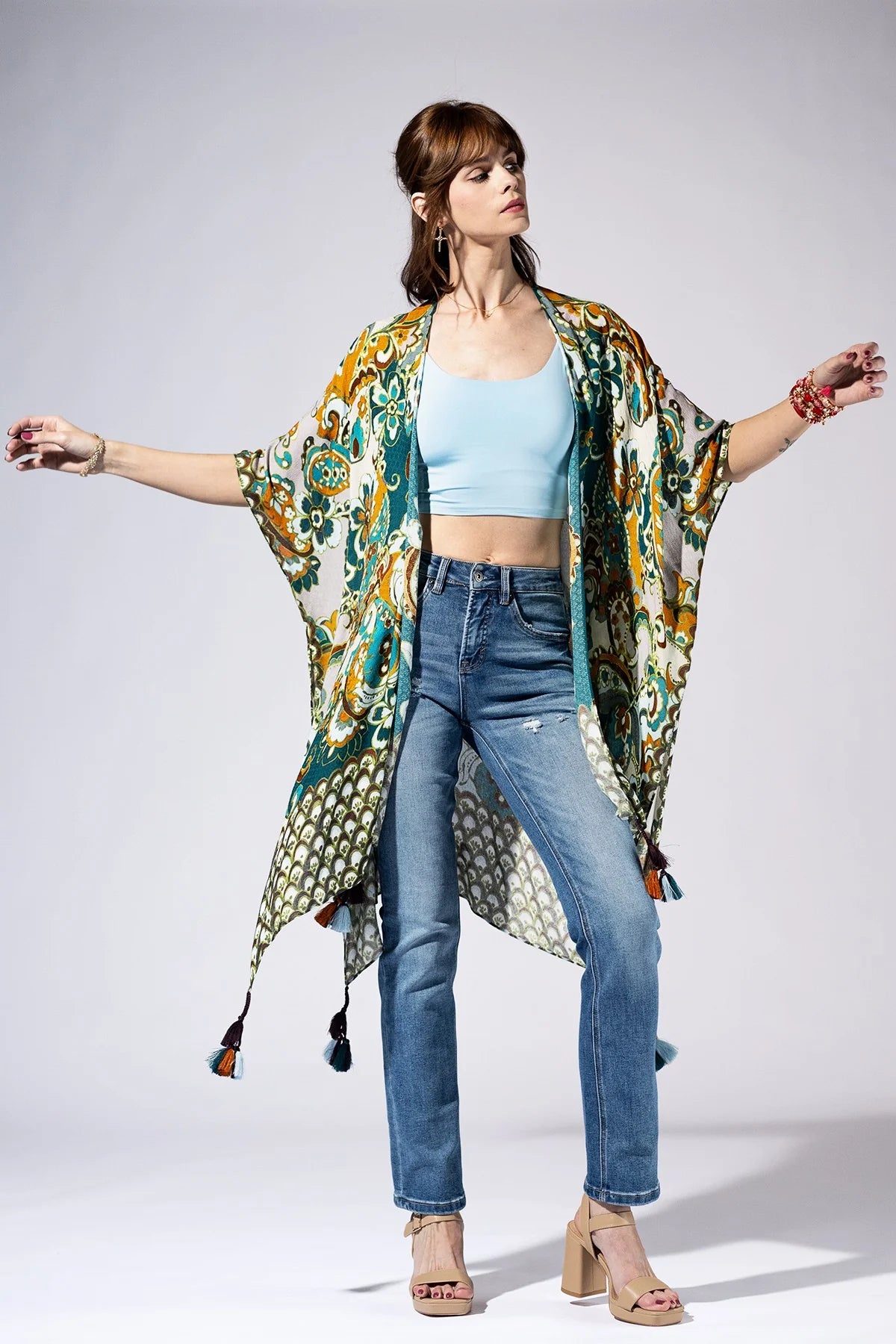 Botanical Passage Kimono