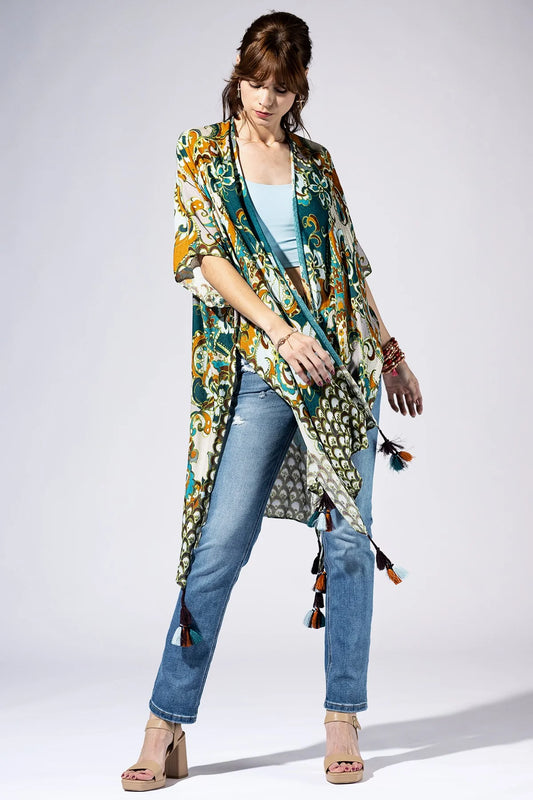 Botanical Passage Kimono