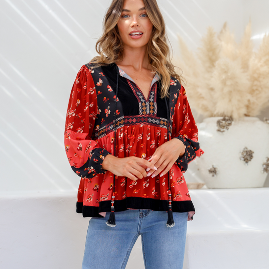 Winter Gypsy Top by Joop & Gypsy