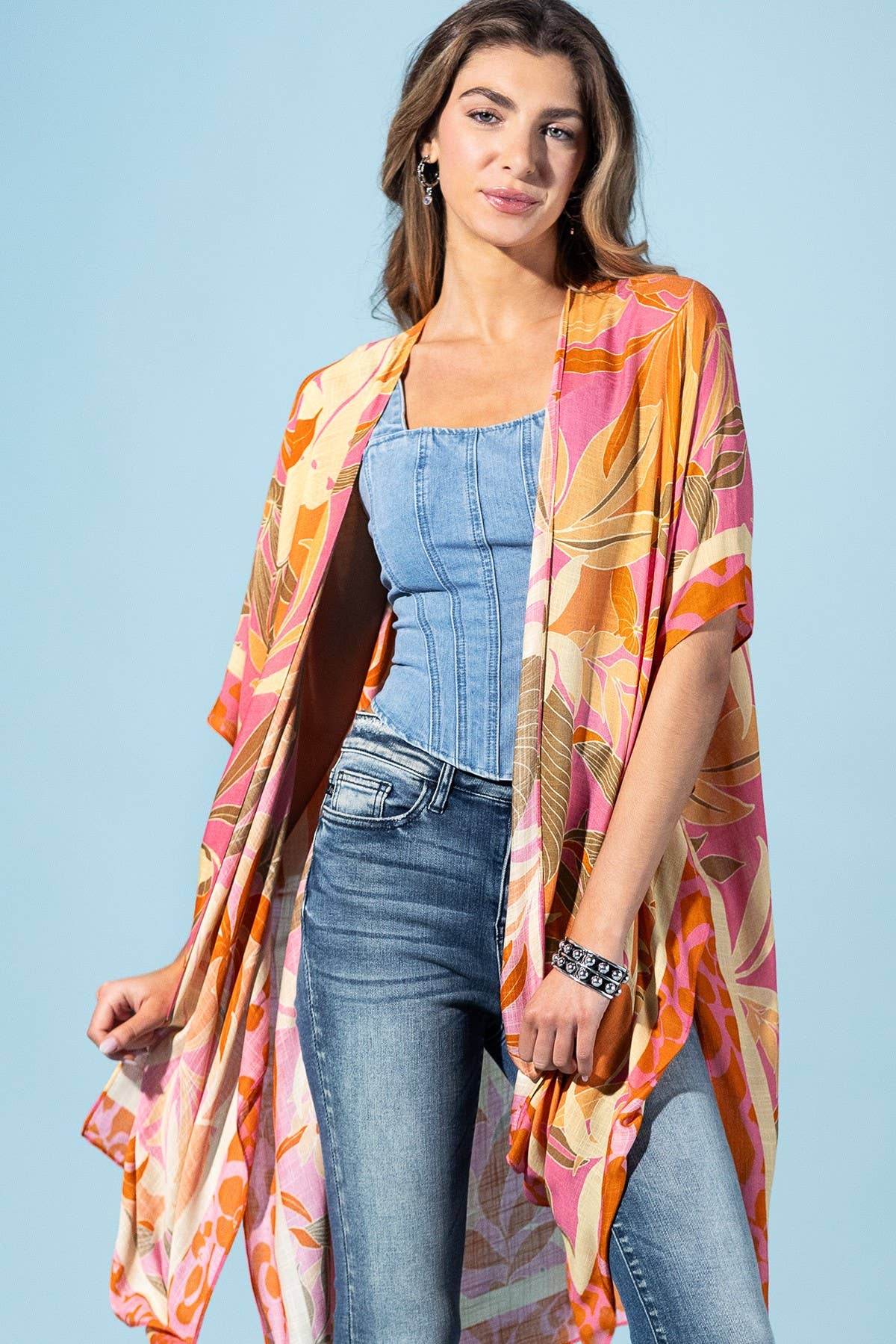 Saffron Sunset Kimono