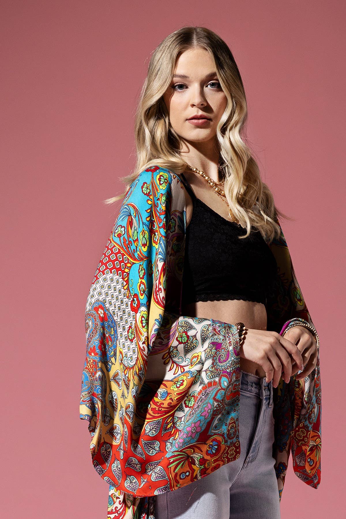 Valentina Maxi Length Kimono