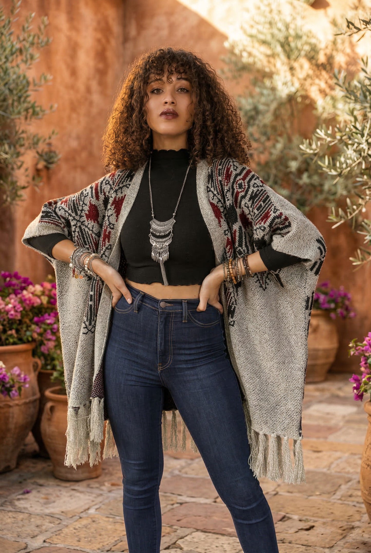 Hazel Argyle Ruana