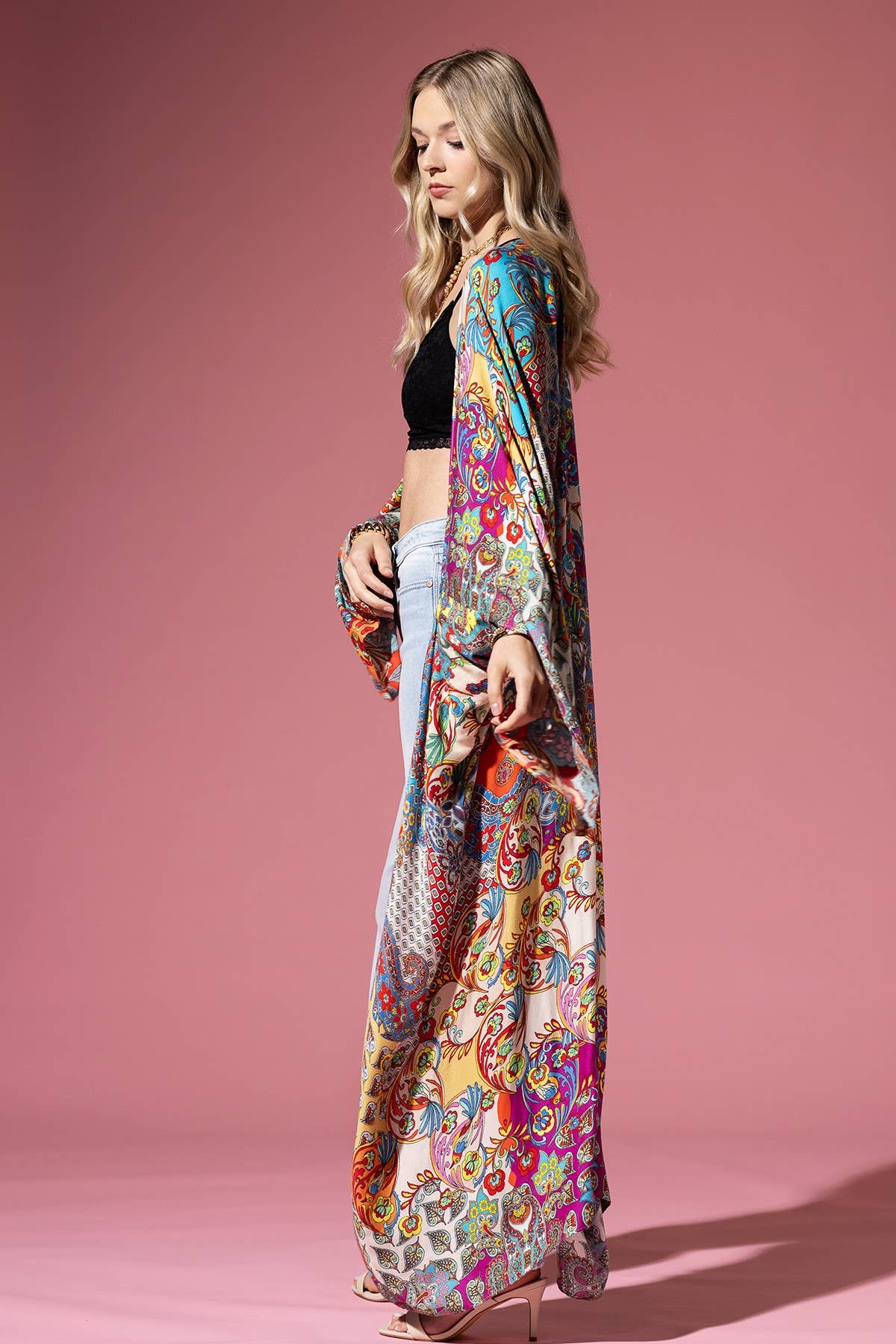 Valentina Maxi Length Kimono