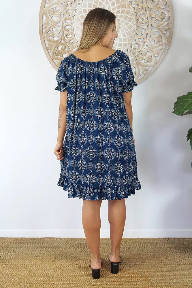 Diva Dress in Kathmandu Print