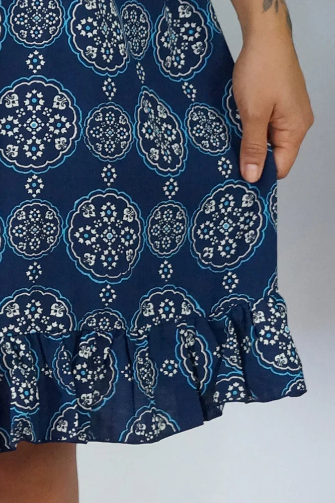 Diva Dress in Kathmandu Print