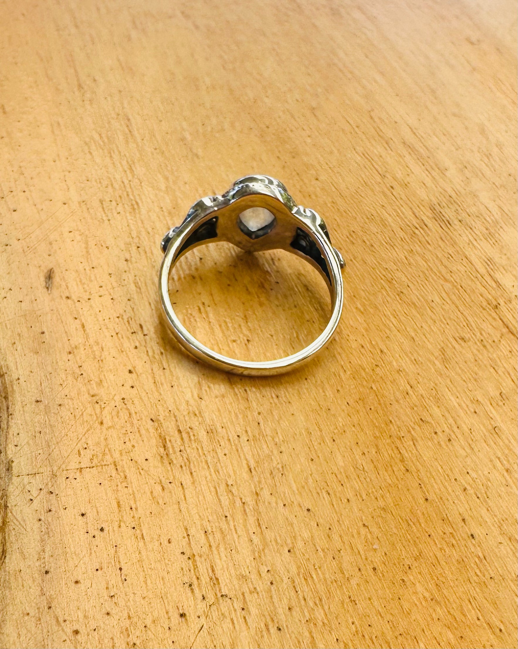Sterling Silver Moonstone Ring US7 by Boho Rhapsody