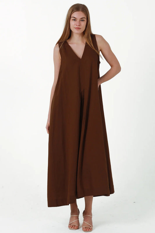 Sorrento Linen Maxi Dress