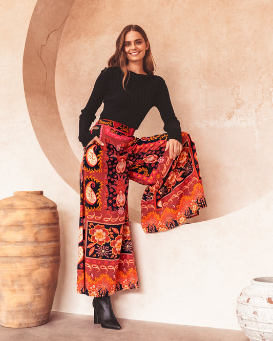Talia Wide Leg Pants by Label of Love