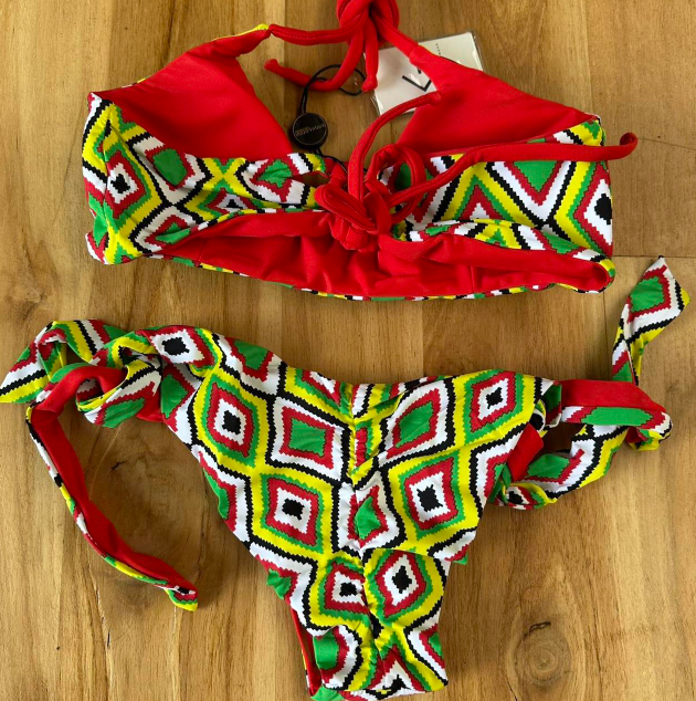 KhongBoon Halterneck Bikini Multi-coloured