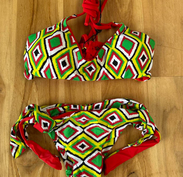 KhongBoon Halterneck Bikini Multi-coloured