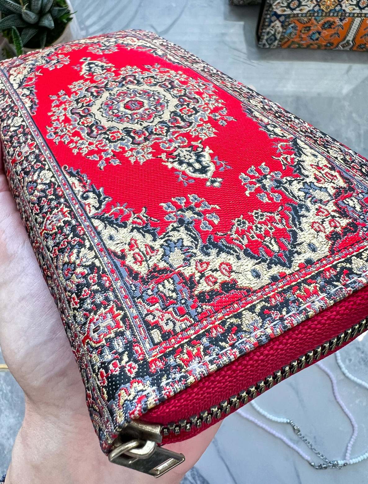 Zara Zip Around Wallet