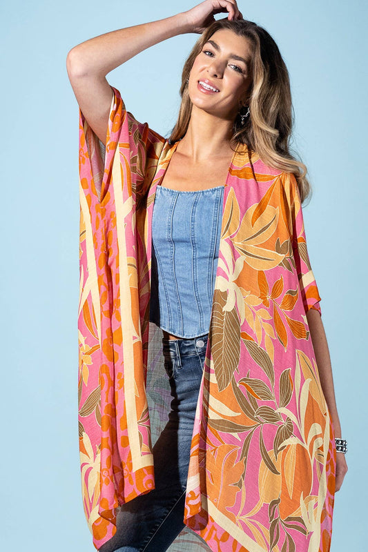 Saffron Sunset Kimono