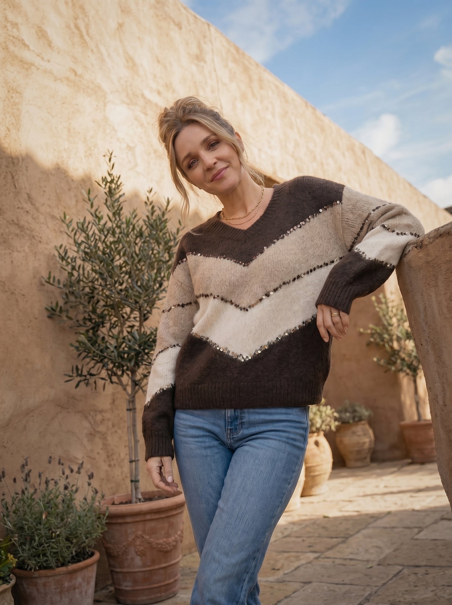 Tuscan Mocha Knit