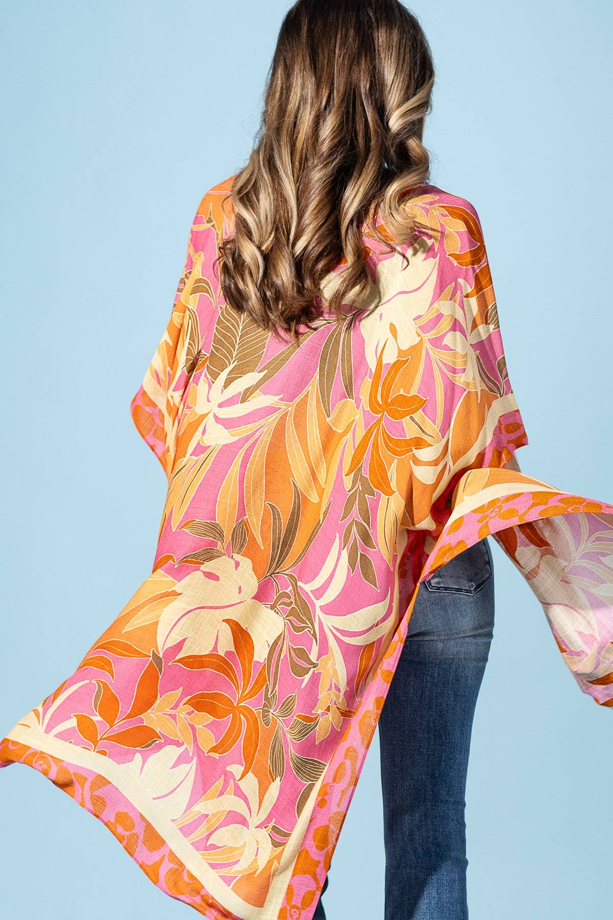 Saffron Sunset Kimono